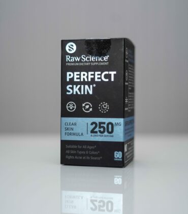 Raw Science Perfect Skin – Clear Skin Formula (250mg, 60 Capsules)